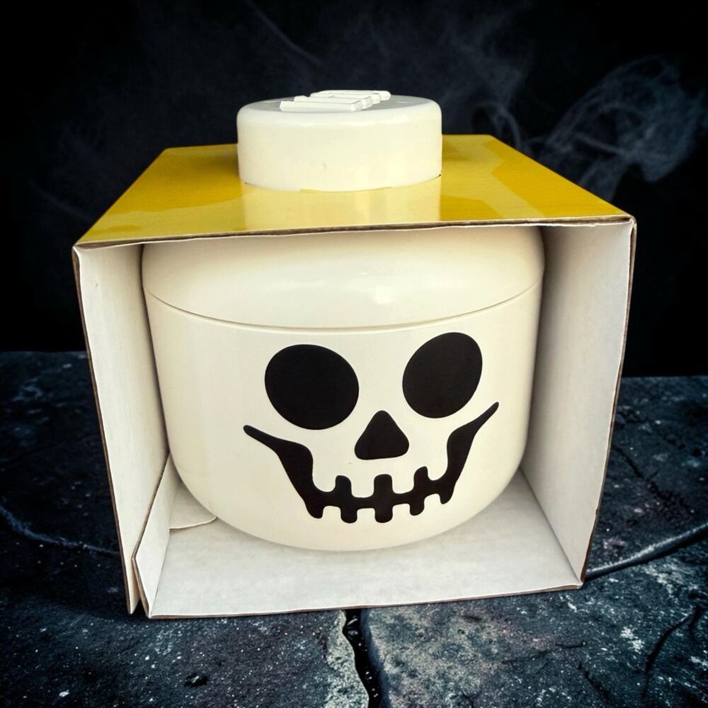 LEGO Small Stackable Storage Head, Skeleton - NEW IN BOX